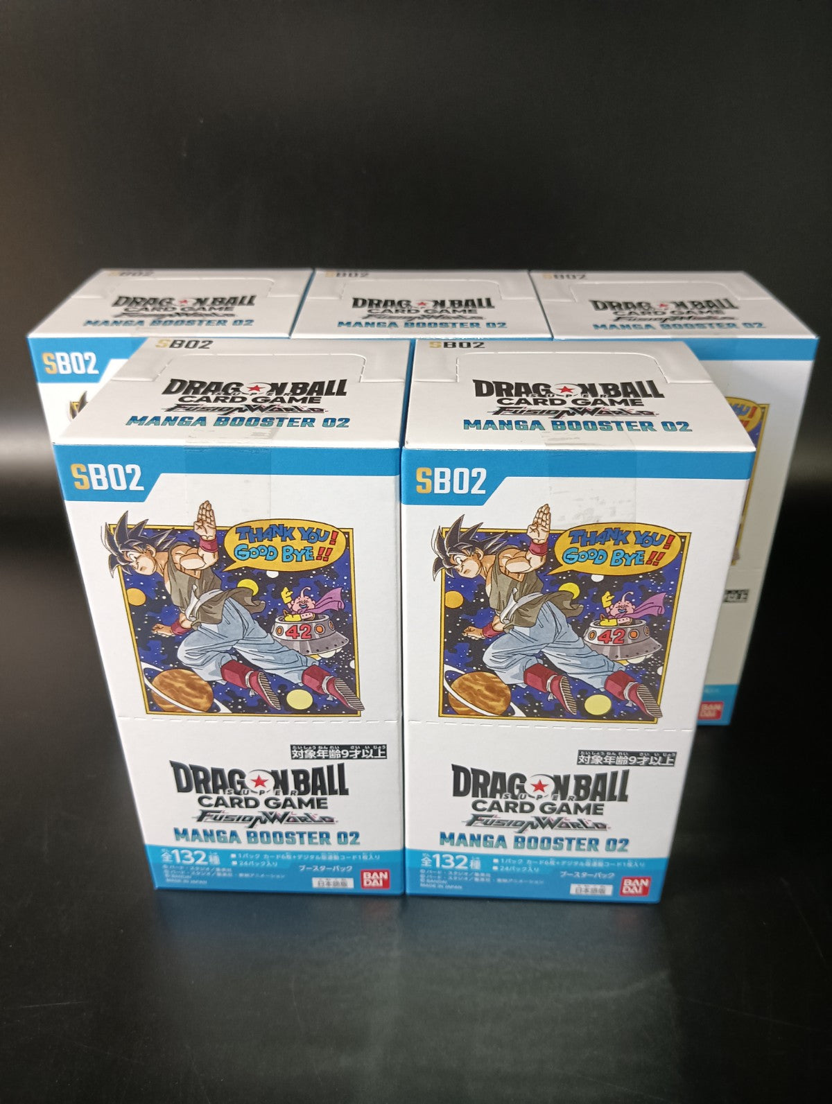 SB-02】MANGA BOOSTER 02 Booster TCG BOX & CASE〔Factory Sealed〕