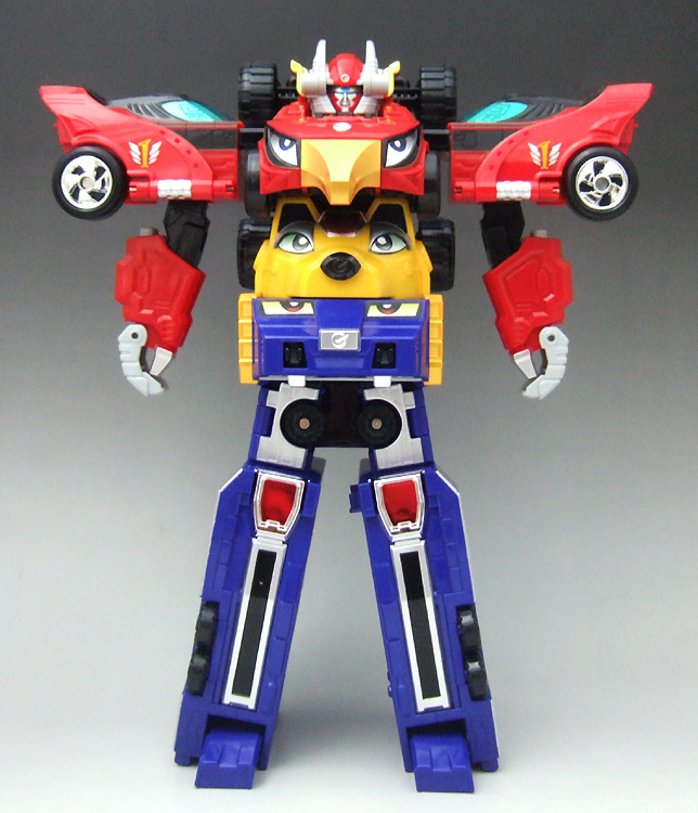 炎神合体シリーズ01-03 DX炎神合体エンジンオー バンダイ 炎神戦隊