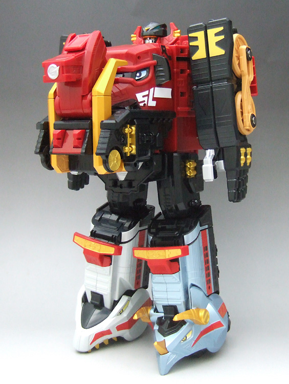 炎神合体シリーズ10-12 DXキョウレツオー バンダイ 炎神戦隊