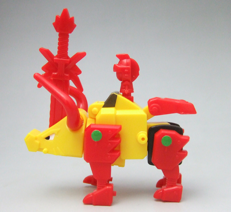 デフライノック、イントバッファス キーボッツ 合体アニマバトラス