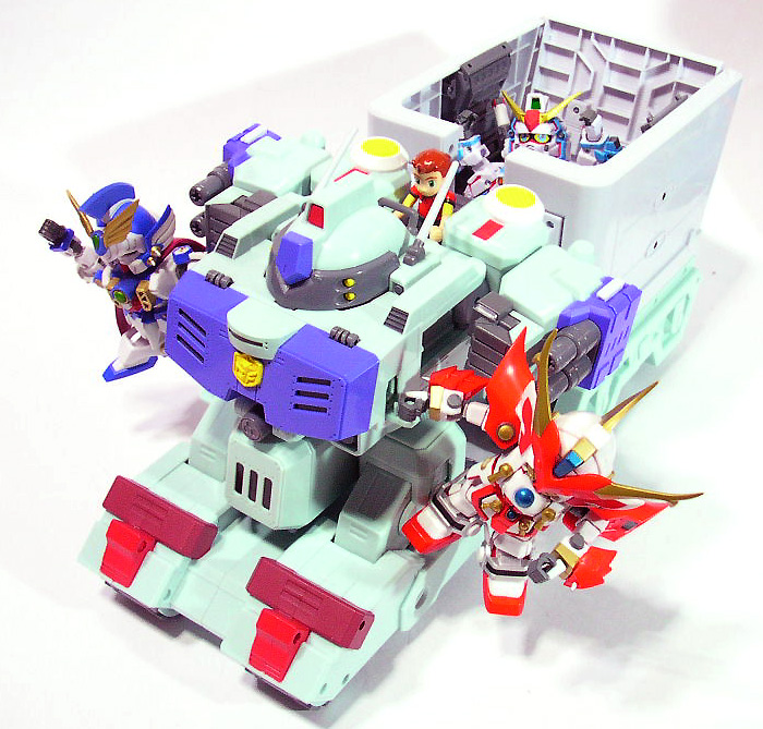 海外版フレクション ガンパンツァー バンダイ SDガンダムフォース