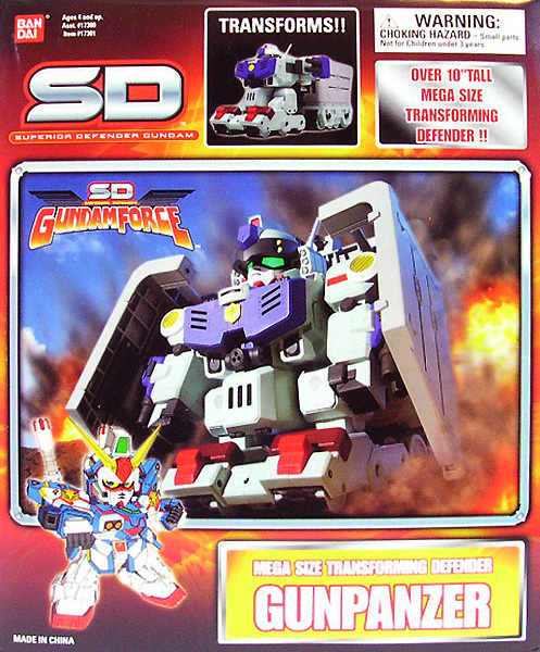 海外版フレクション ガンパンツァー バンダイ SDガンダムフォース