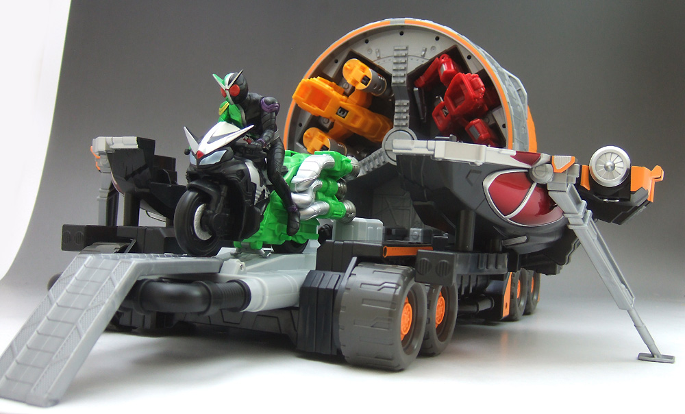 回転換装ベース DXリボルギャリー 仮面ライダーW バンダイ