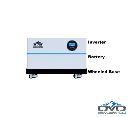 5.5KW OMO All-In-One Customizable Stacking Inverter/Battery System