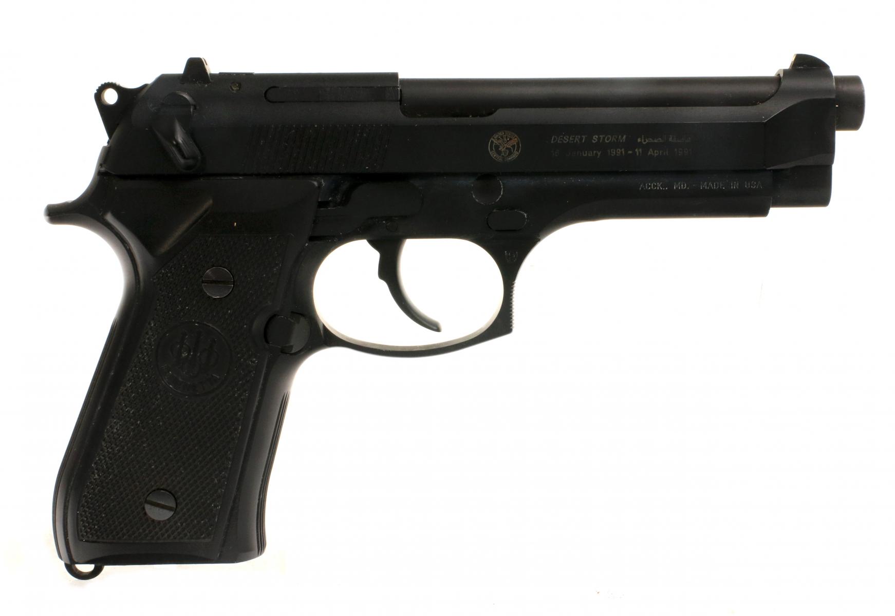 5: BERETTA MODEL 92 DESERT STORM 9MM PISTOL