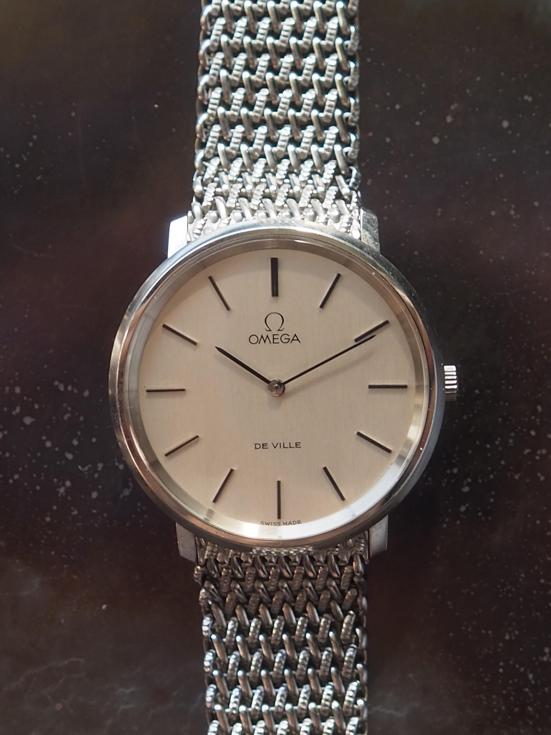 OMEGA オメガ DE VILLE デビル 腕時計 メンズ ユニセックス シルバー