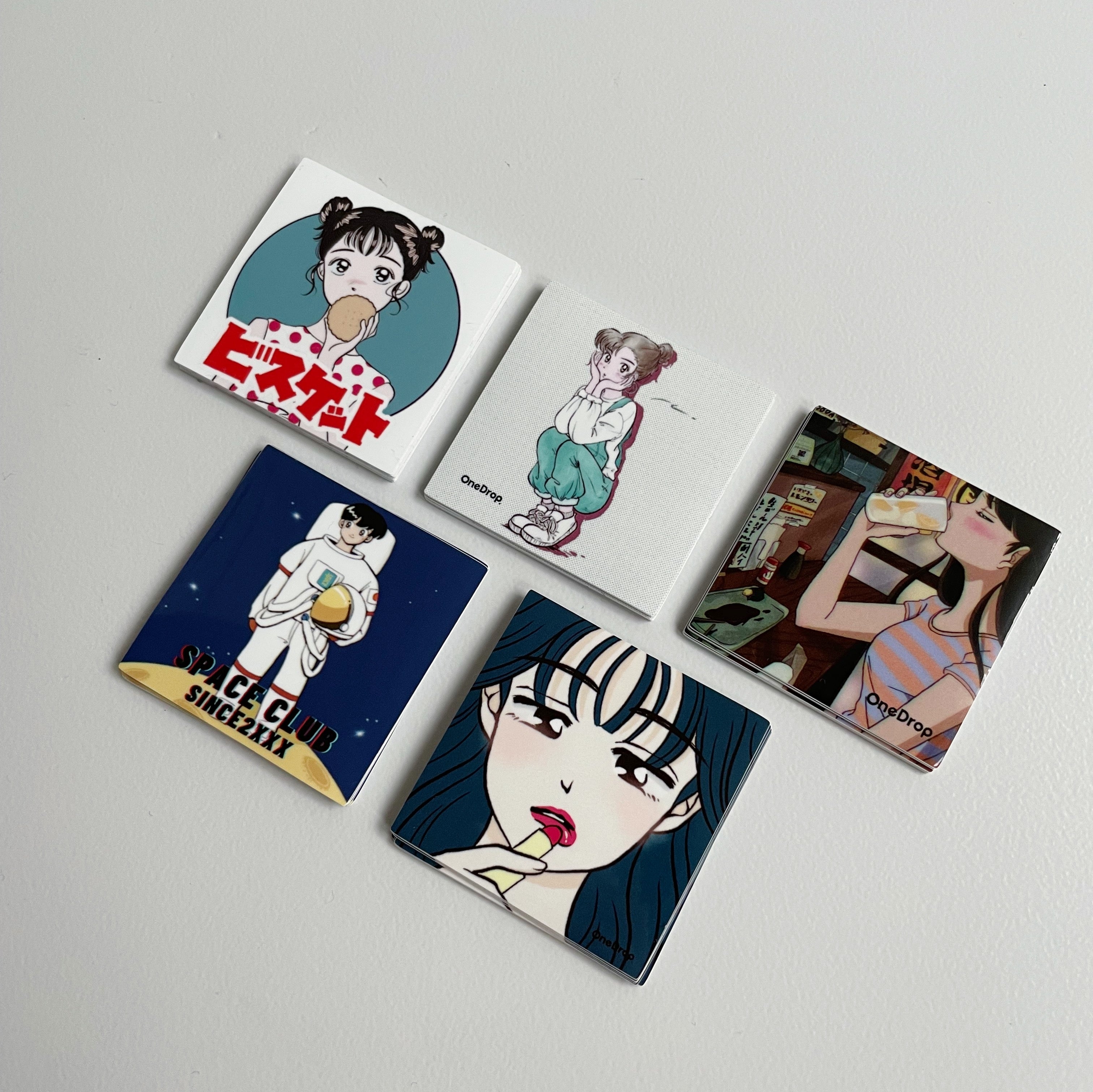 島田つか沙 宇宙飛行士ステッカー – One Drop（ワンドロップ）