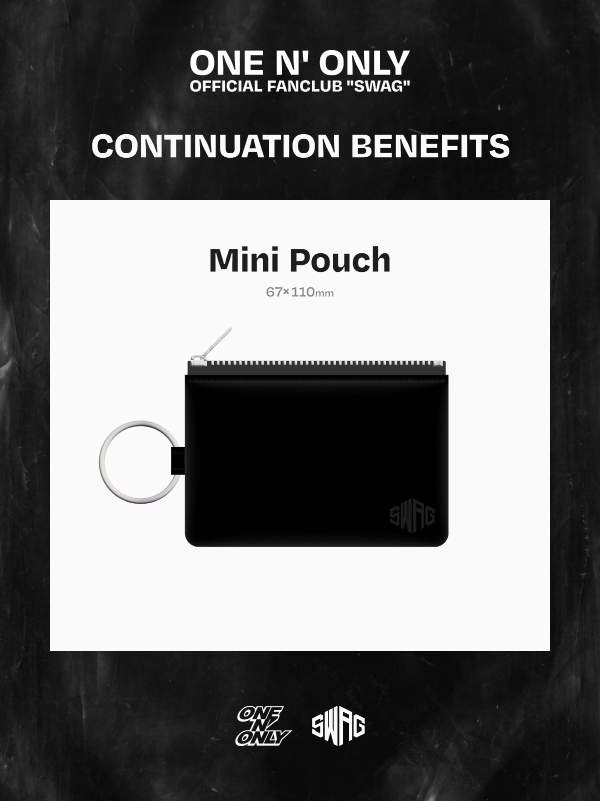 2024年継続特典「Mini Pouch」発送について | ONE N' ONLY OFFICIAL SITE