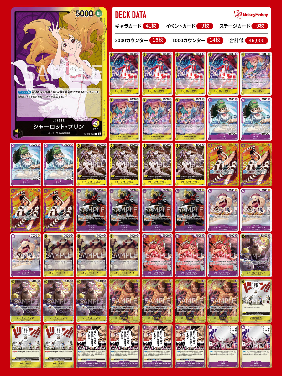 9弾環境】紫黄プリンのデッキレシピと回し方・対策を徹底解説