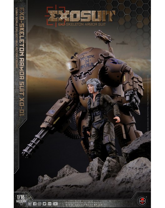 Soldier Story SSE001 1/18 Scale EXO-Skeleton Armor Suit XO-01