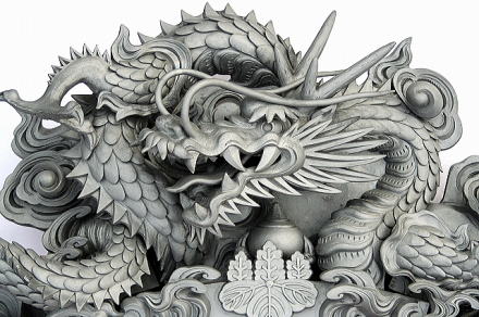 龍の鬼瓦（唐破風）