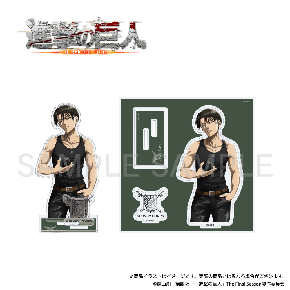 ONKYO DIRECT｜「進撃の巨人（リヴァイ）」描き下ろしイラスト