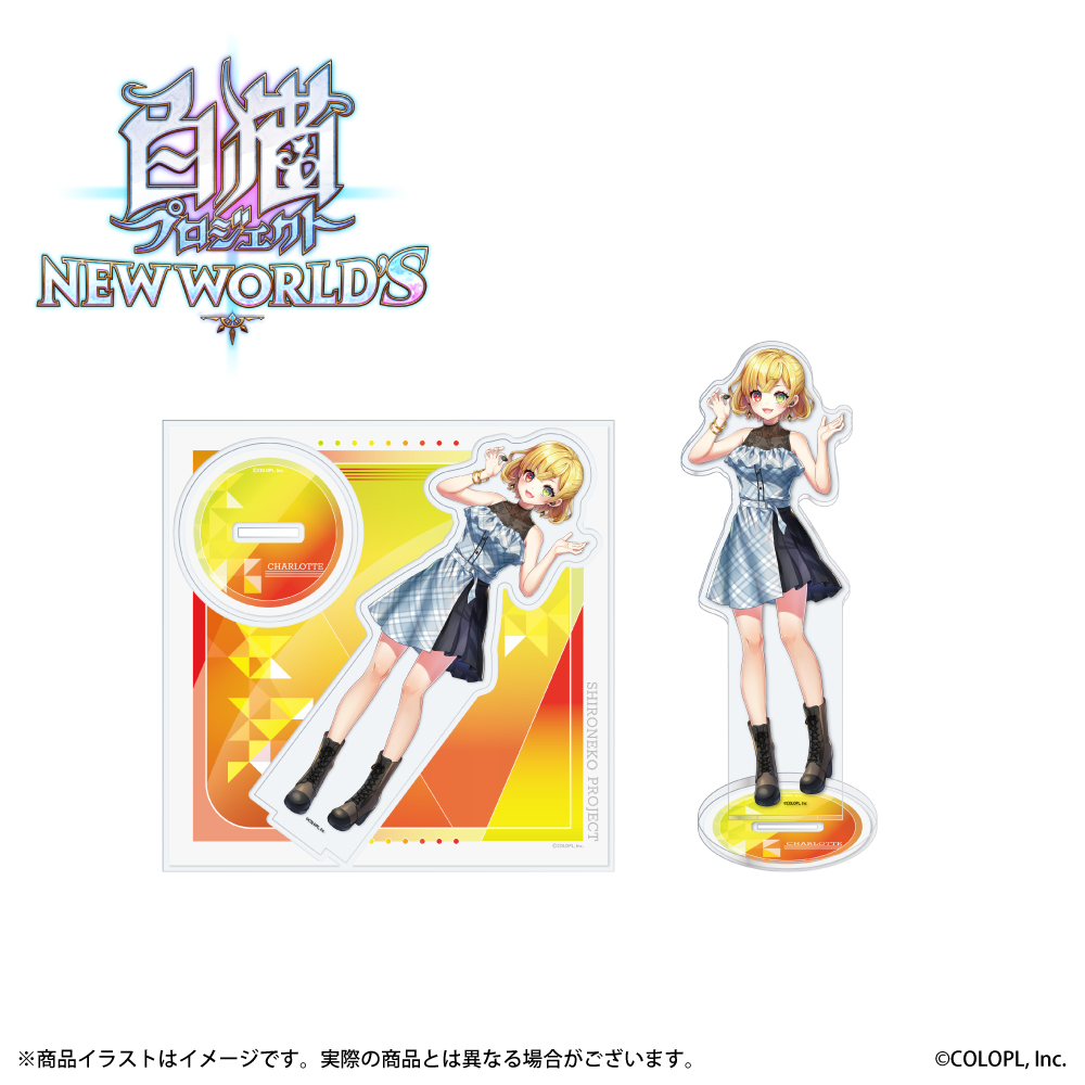 ONKYO DIRECT｜「白猫プロジェクト」描き下ろしイラスト アクリル