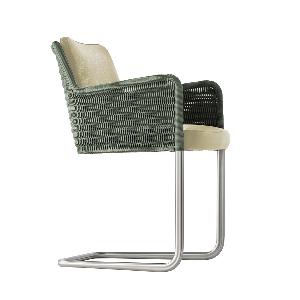 TECTA | D43 チェア MISTY GREEN / LEATHER CREME｜【公式】ACTUS