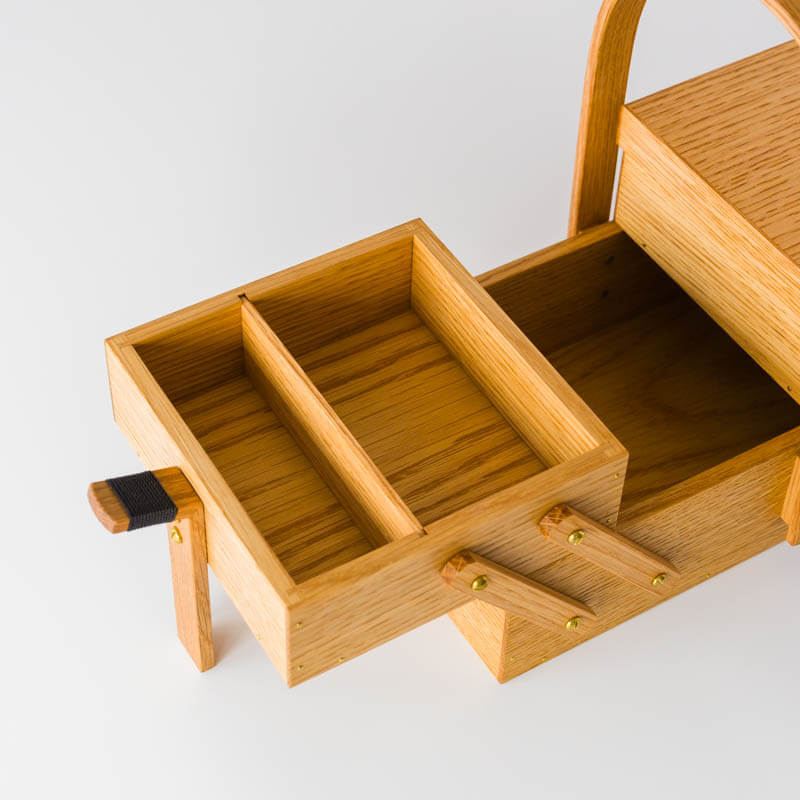 岡野達也-ソーイングボックス-小-オーク – Eckepunkt ONLINE STORE