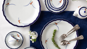 色絵吉祥丸紋）長角陶函|有田焼の老舗-香蘭社オンラインショップ