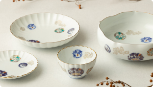 ルリ胡蝶蘭）有田焼 陶額・陶画|有田焼の老舗-香蘭社オンラインショップ