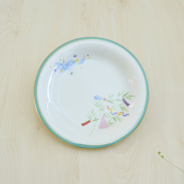 月ごよみ】中皿（銘々皿）5枚セット|有田焼の老舗-香蘭社オンライン