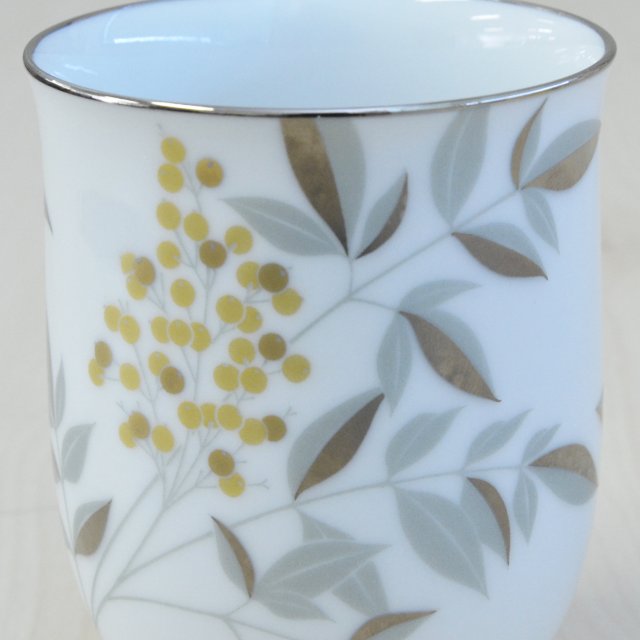 燦彩南天）湯のみセット|有田焼の老舗-香蘭社オンラインショップ