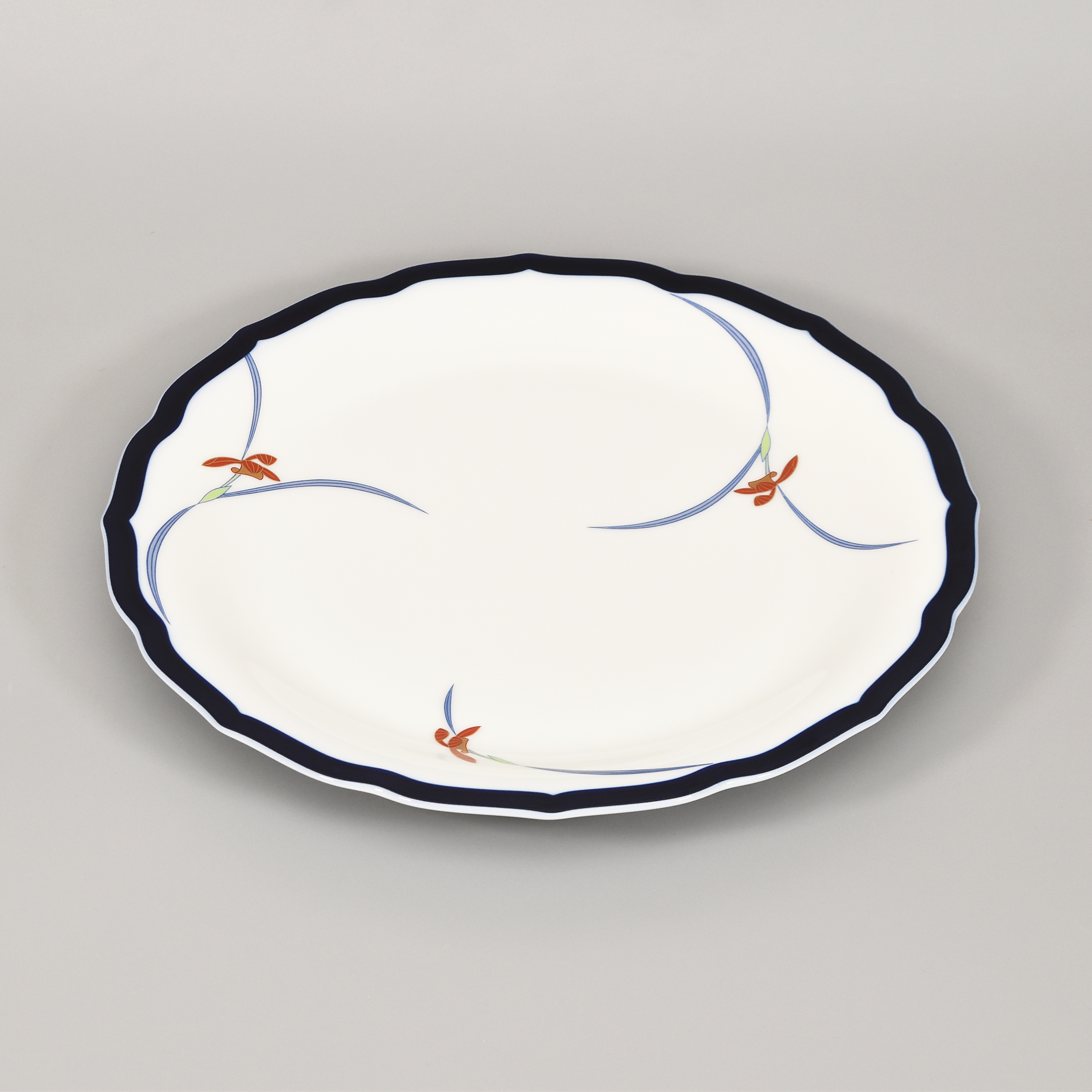 オーキッドレース）大皿|有田焼の老舗-香蘭社オンラインショップ