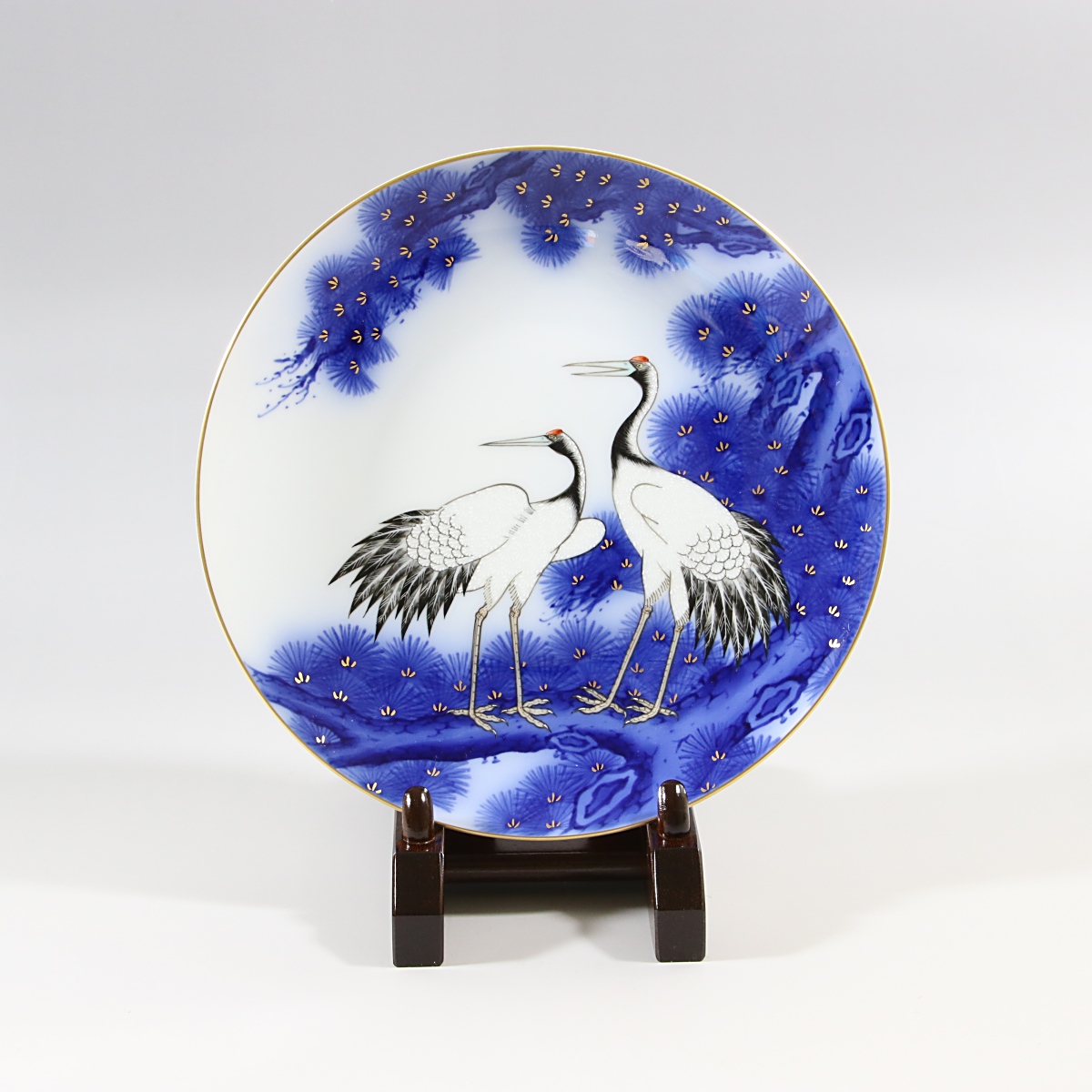 松鶴）飾り皿|有田焼の老舗-香蘭社オンラインショップ