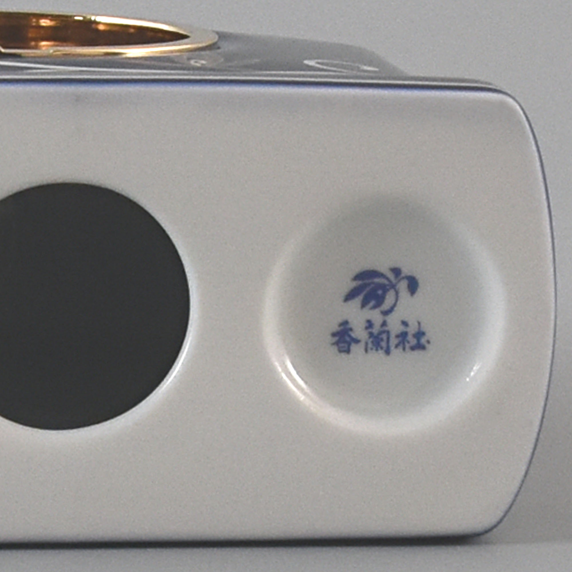 orchid wave）置時計|有田焼の老舗-香蘭社オンラインショップ