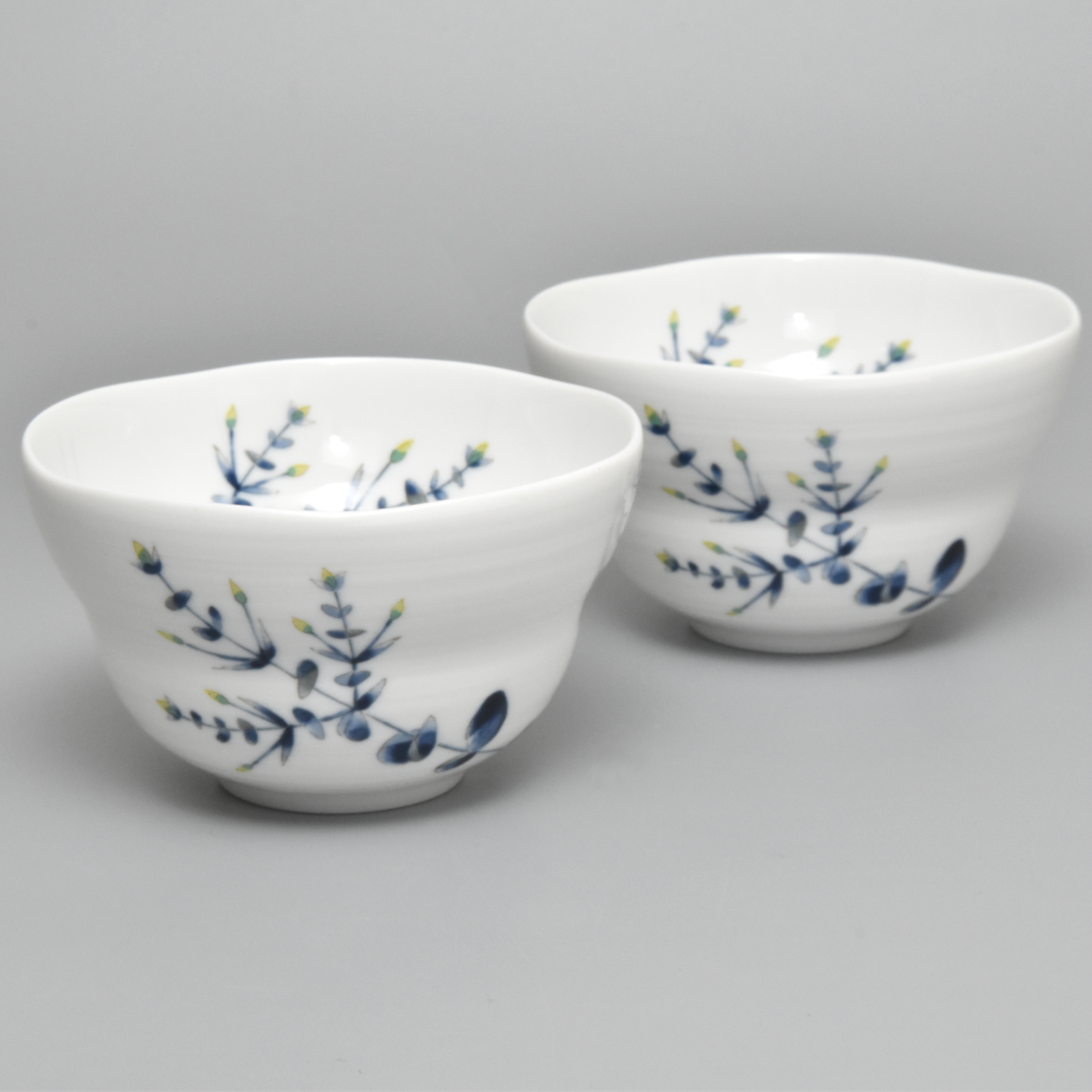 そよ香）ペアどんぶり（茶わん・汁椀）|有田焼の老舗-香蘭社オンライン