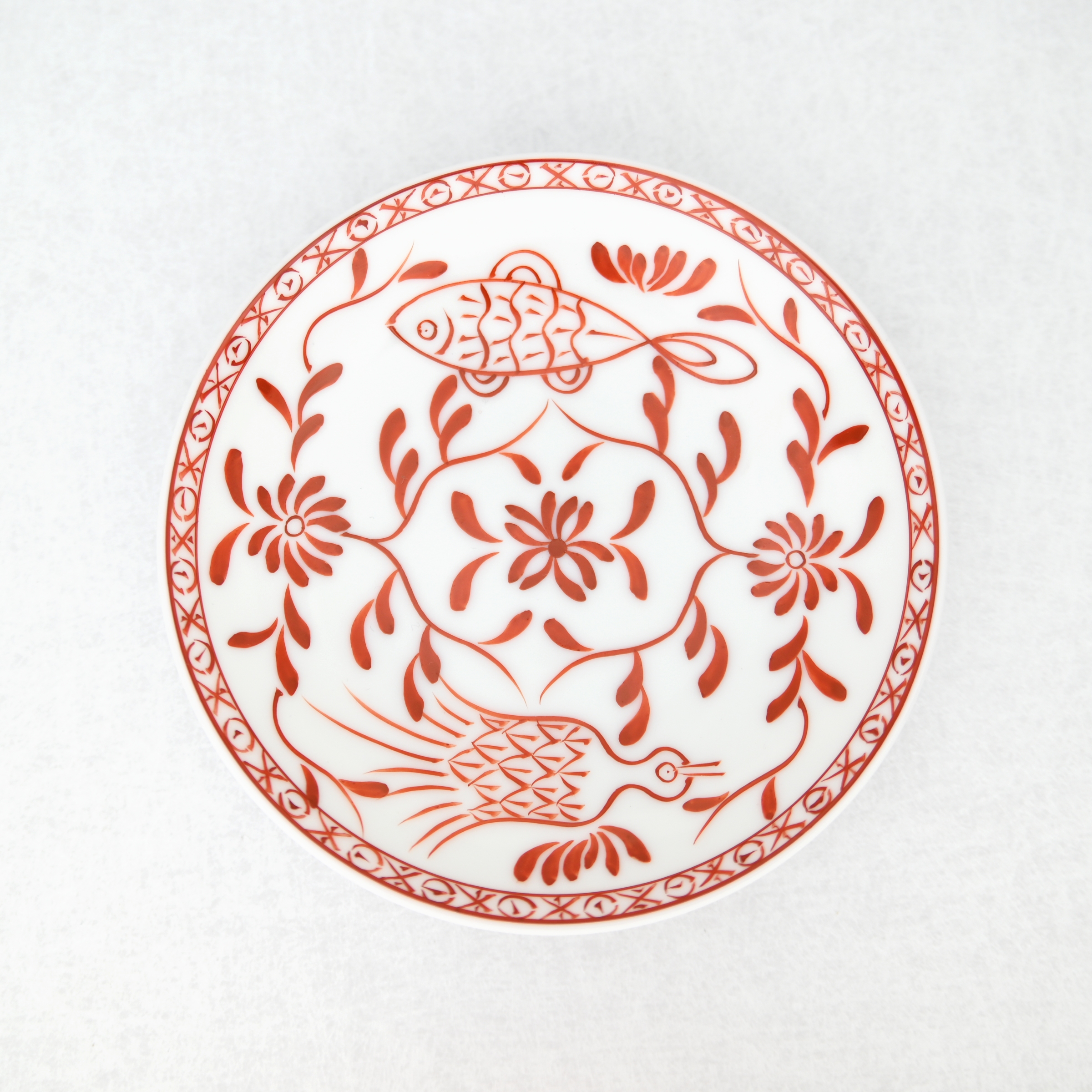 魚鳥文）小皿|有田焼の老舗-香蘭社オンラインショップ