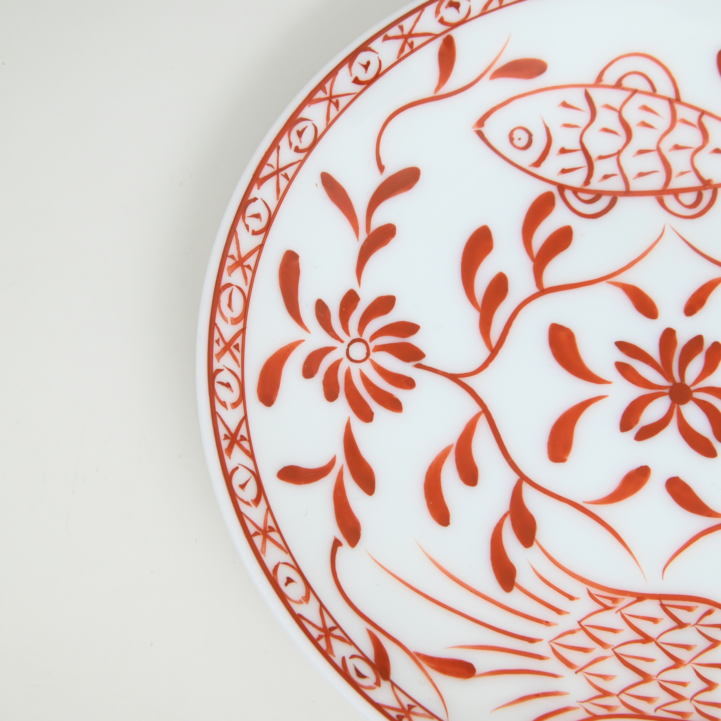 魚鳥文）小皿|有田焼の老舗-香蘭社オンラインショップ