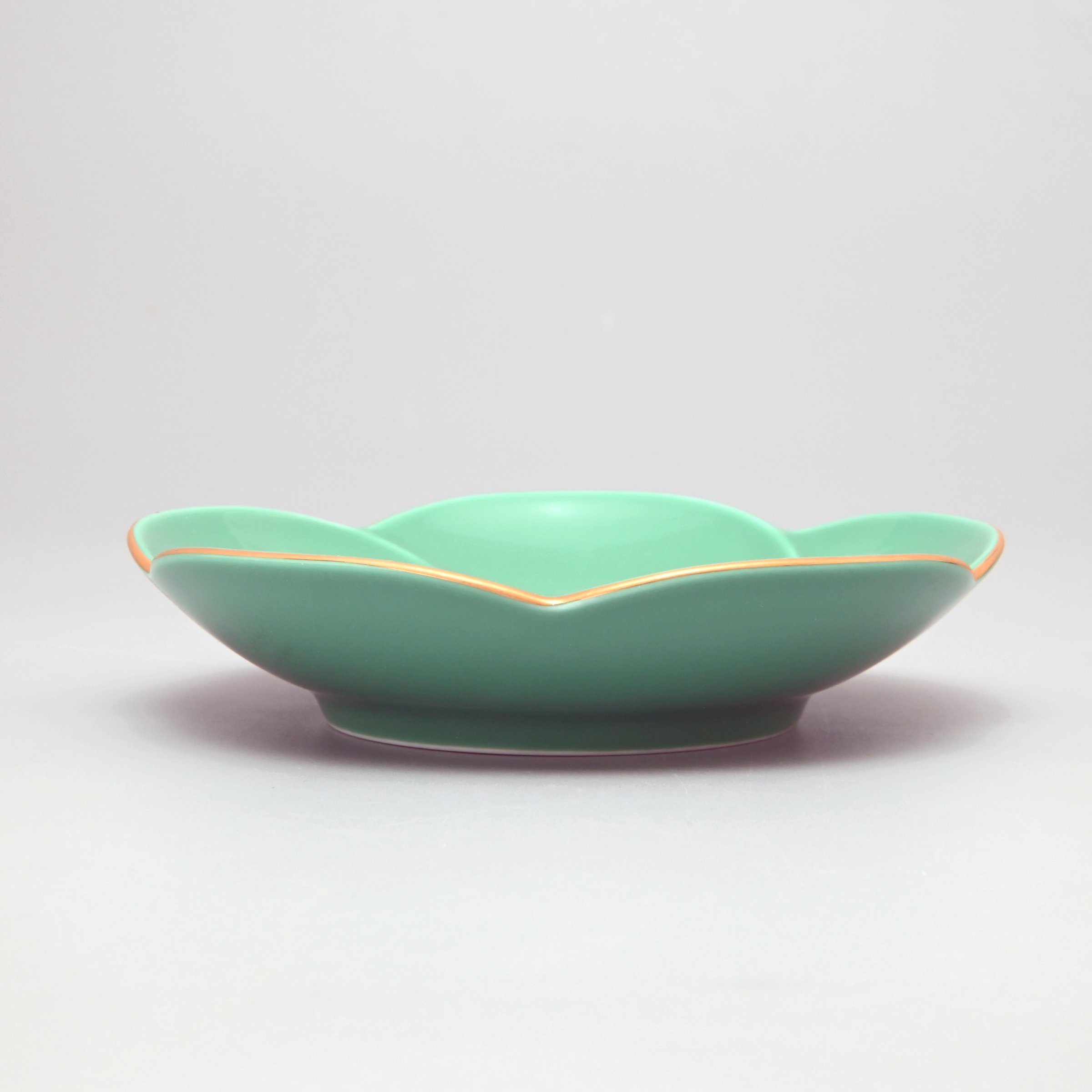 グリーン）梅形茶托セット|有田焼の老舗-香蘭社オンラインショップ