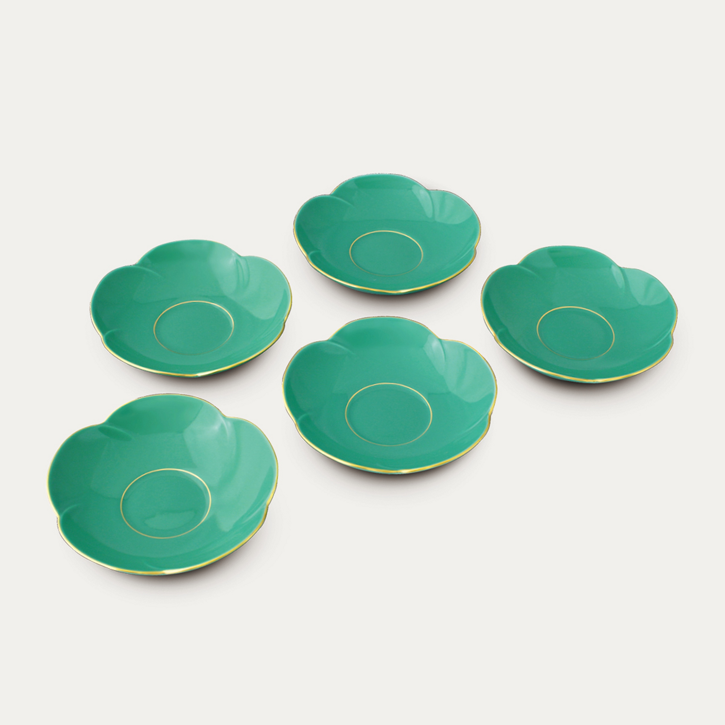 ブライトローズ）湯のみ5客セット|有田焼の老舗-香蘭社オンラインショップ