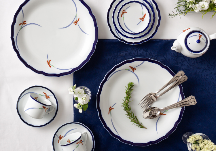 オーキッドレース|有田焼の老舗-香蘭社オンラインショップ