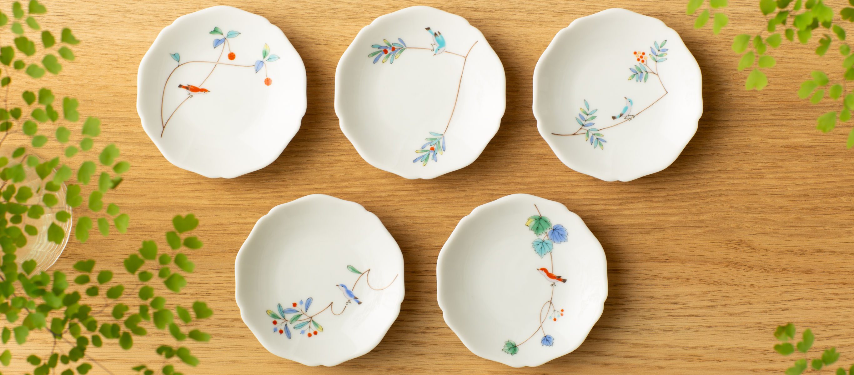 小鳥の詩|有田焼の老舗-香蘭社オンラインショップ