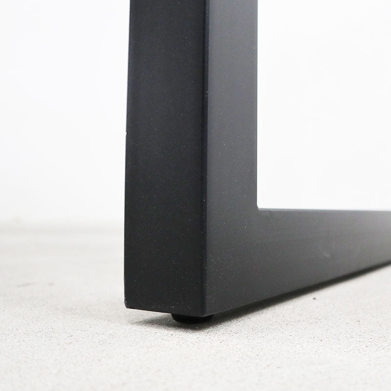 ヴィンテージスタイル 無垢材テーブル／アイアンロの字レッグス