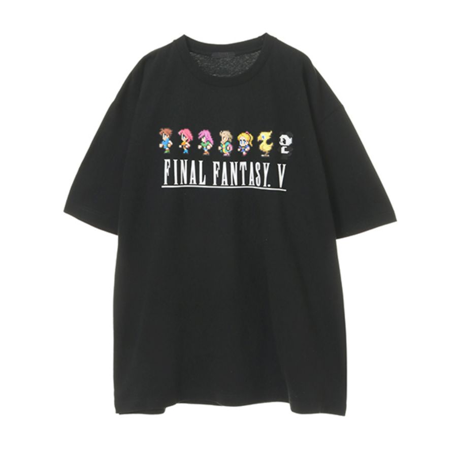 ピクセルリマスター ファイナルファンタジーV Tシャツ(OFF WHITE