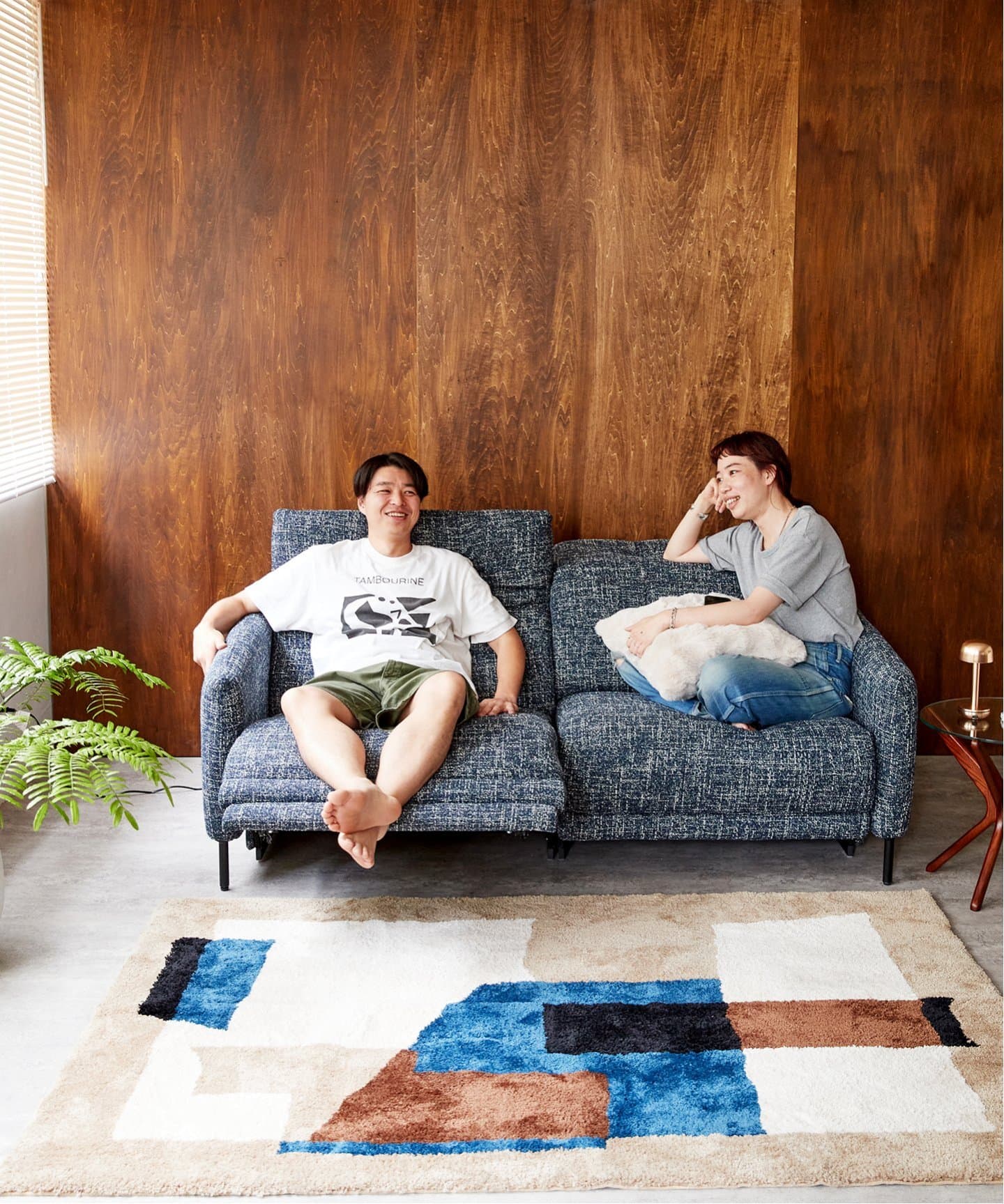 予約》《3月下旬予定》 GEOMETRIC RUG 200×250 ジオメトリックラグ 013