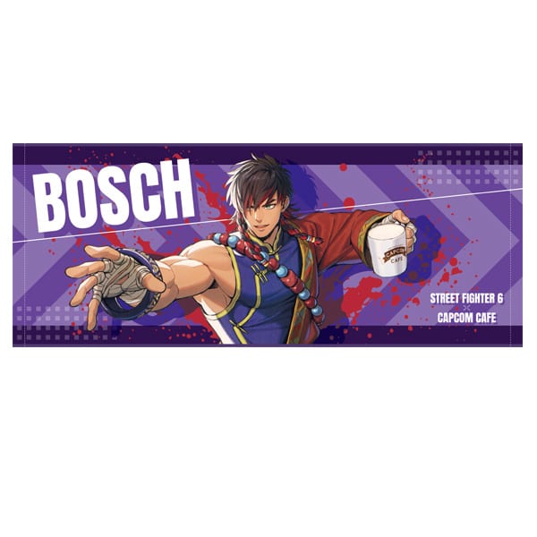 カプコンカフェ×ストリートファイター6 フェイスタオル(全7種