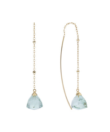 K18YG グリーンアメシスト ピアス|festaria Online Shop(フェスタリア