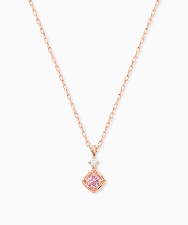 K18PG ピンクトルマリン ネックレス|festaria Online Shop(フェスタ