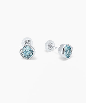 Pt950 アクアマリン ピアス|festaria Online Shop(フェスタリア