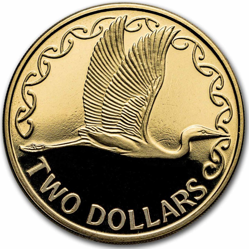 Two Dollars 2023 (proof only), Coin from New Zealand - Online Coin