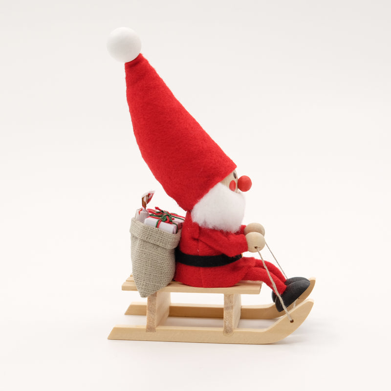 NORDIKA NISSE ノルディカ ニッセ そりに乗ったサンタ / レッド 木製