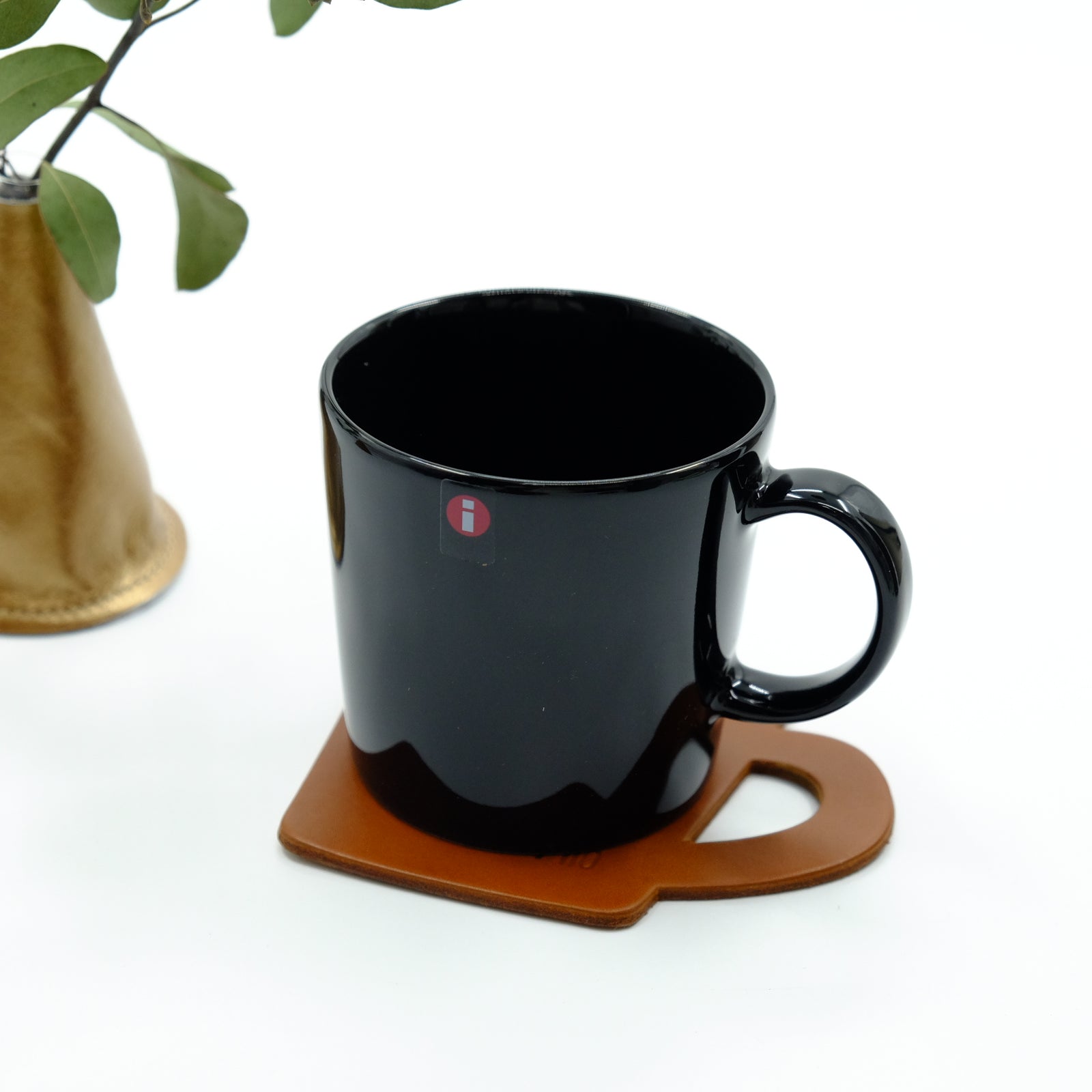 iittala イッタラ teema ティーマ マグ 0.3L ブラック 7iro コースター