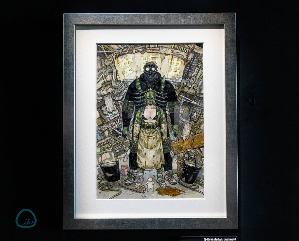 ドロヘドロ原画展 FINAL 〜林田球の世界〜』 カラーやモノクロ原画含め