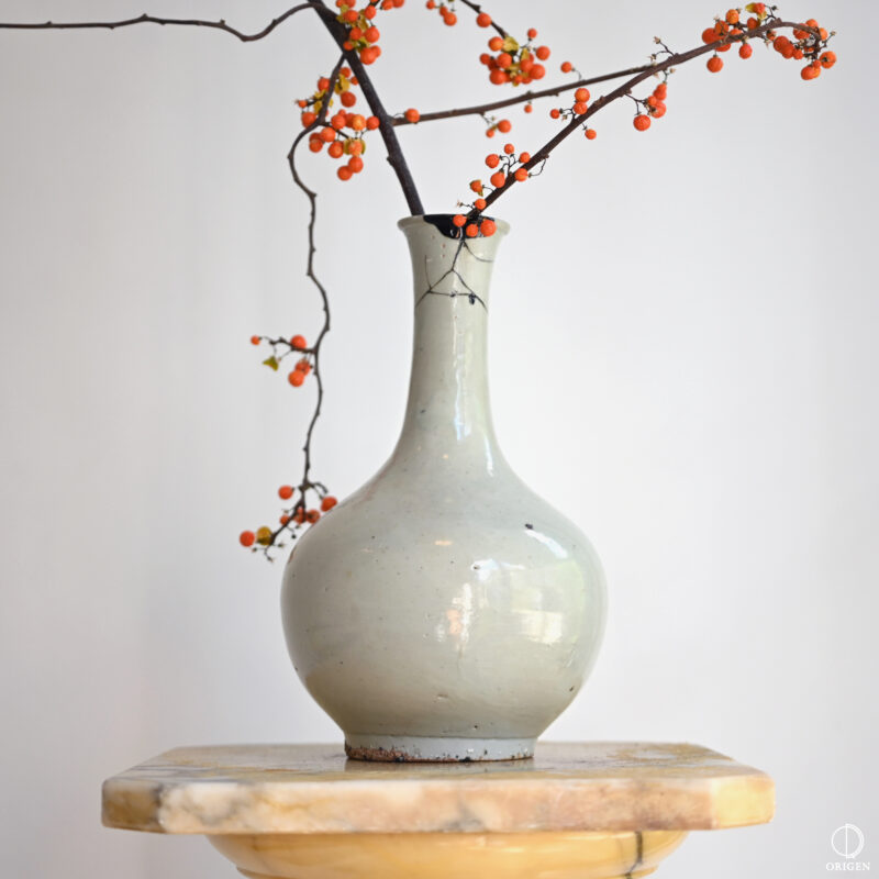 花器買取 生野区の李朝白磁｜骨董品買取 - ORIGEN