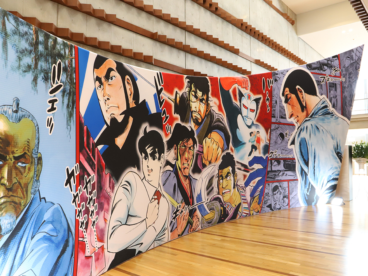 動画】堺市で「さいとう・たかを劇画の世界」 「ゴルゴ13」の複製原画