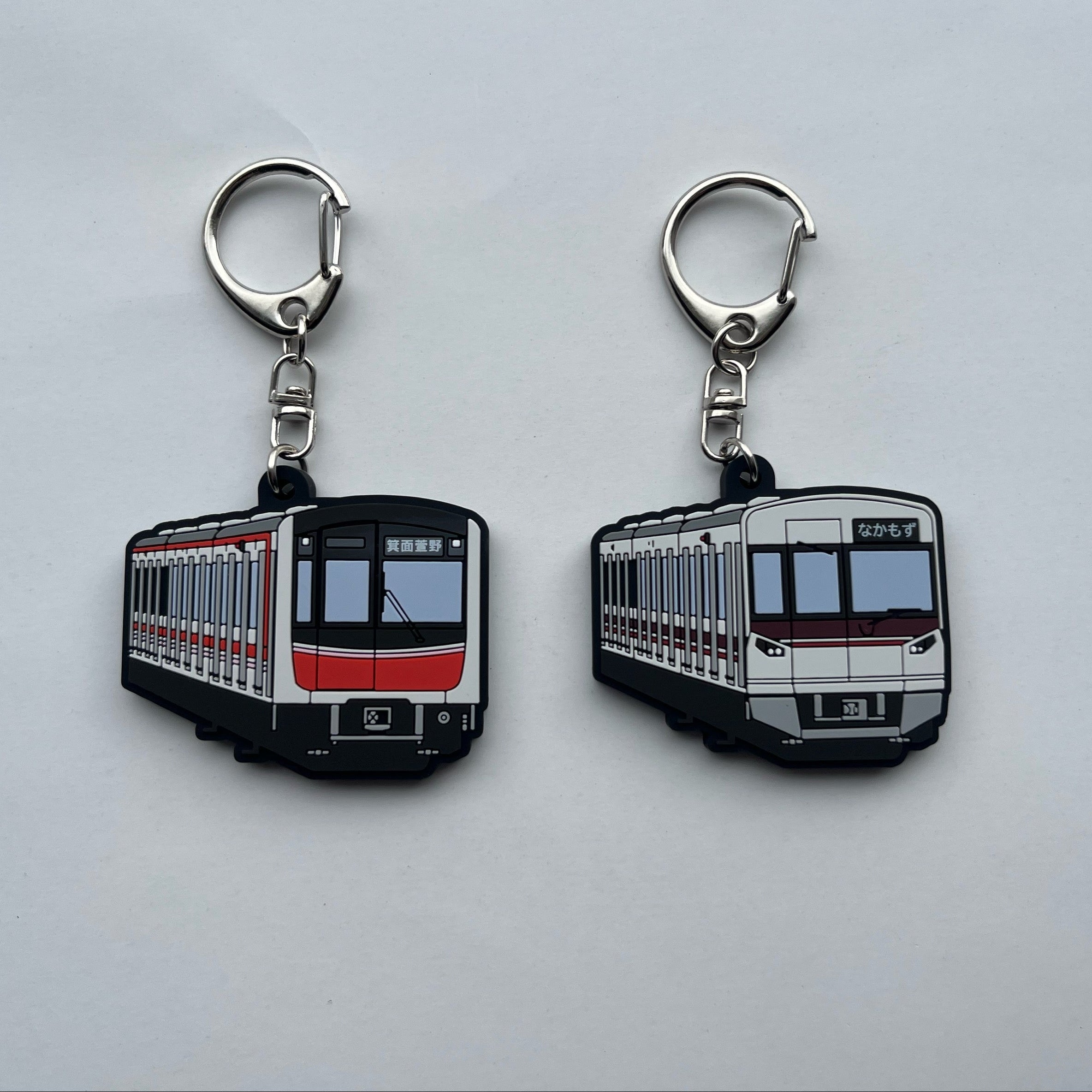 Osaka Metro ショップ ラバーキーホルダーセット（北大阪急行コラボ