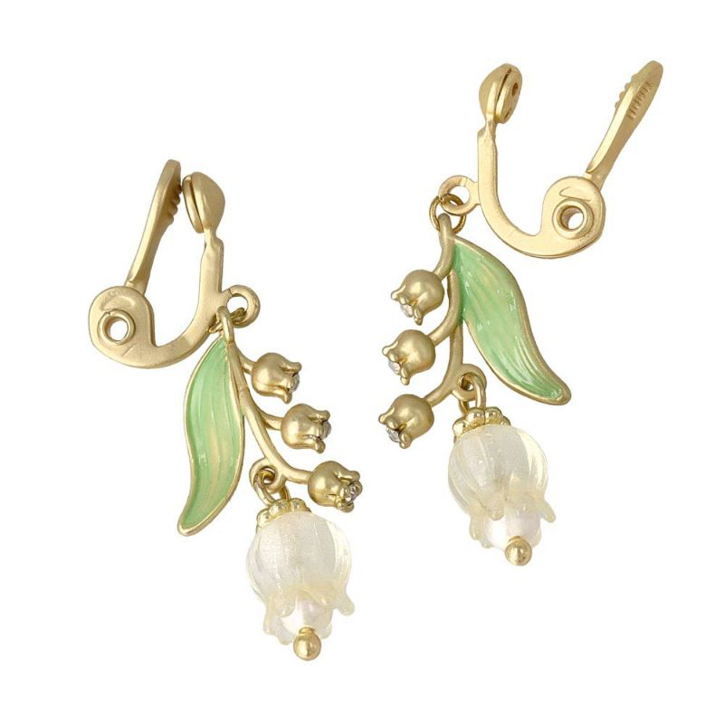 Ayatorie/アヤトリエ】小さなスズランのイヤリング – OSEWAYA