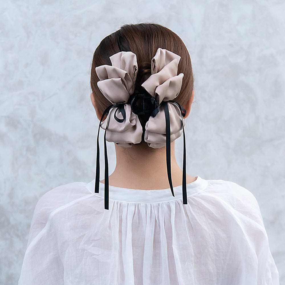 ヘアクリップ リボン フリル バンスクリップ – OSEWAYAオンラインストア