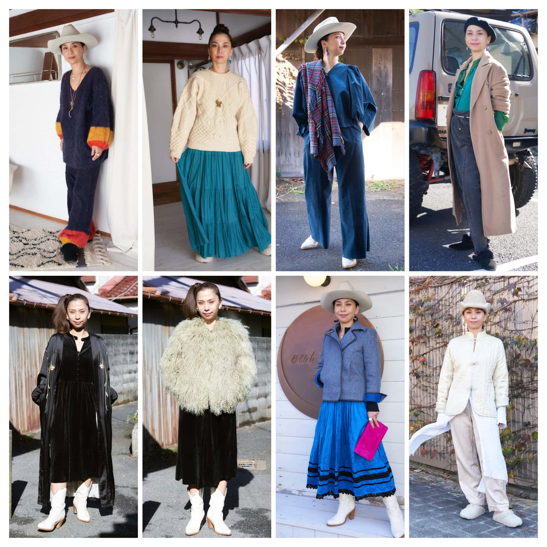 1週間コーデ】この1週間を一挙に7コーデ！ 20年前のマックスマーラ